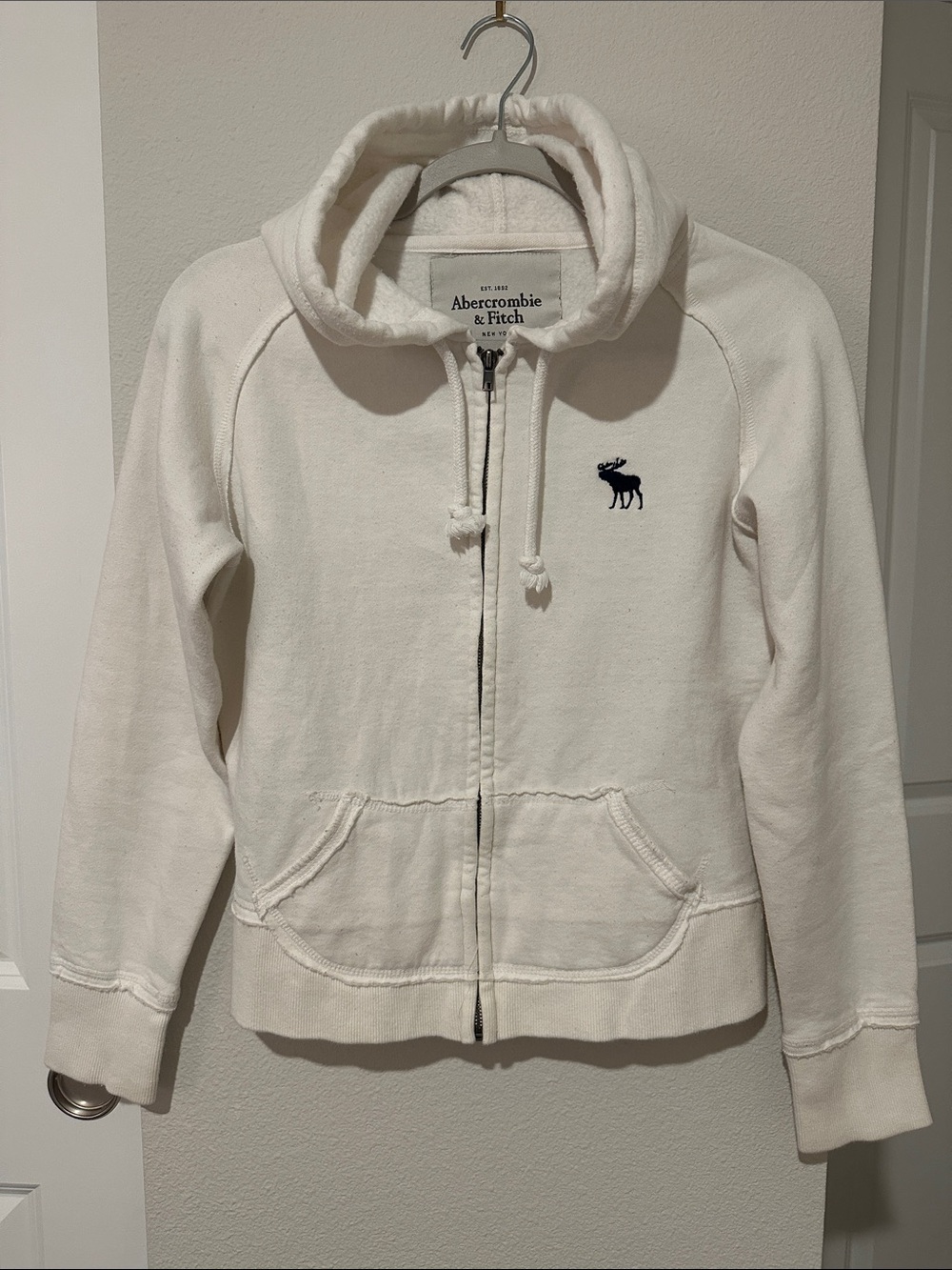Abercrombie & Fitch Zip Up Hooded Sweatshirt